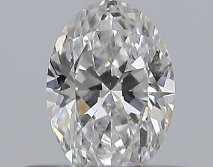 0.35CT OVAL SI2 E WH