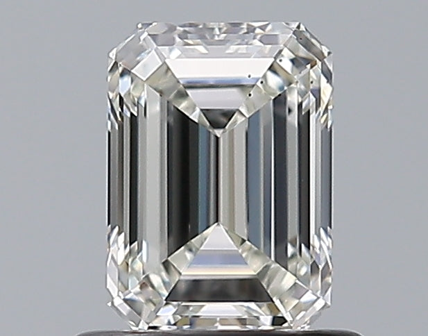 0.81CT EMERALD SI1 J WH