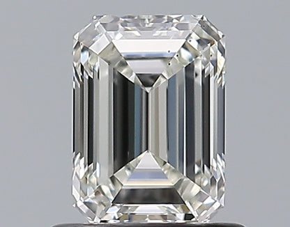 0.81CT EMERALD SI1 J WH