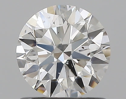 0.80CT ROUND SI2 F WH