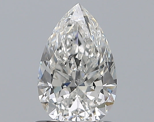 0.90CT PEAR SI2 F WH