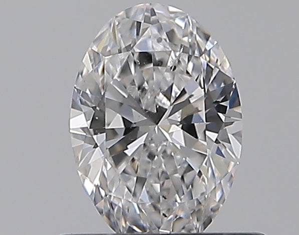 0.50CT OVAL SI2 E WH
