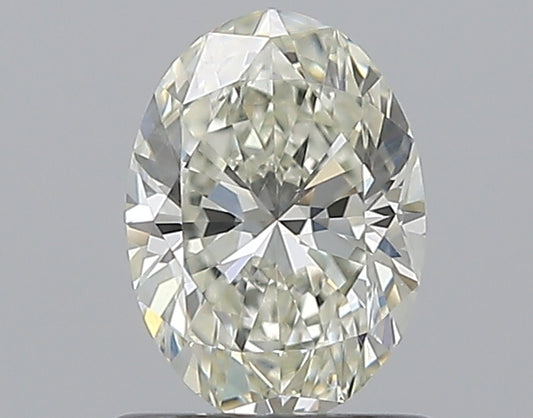 0.80CT OVAL SI1 K WH