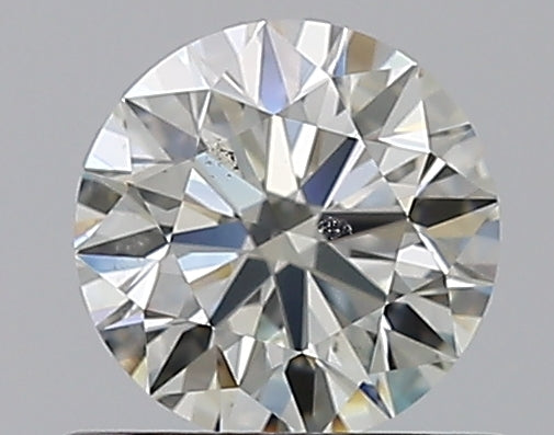 0.65CT ROUND SI1 L WH
