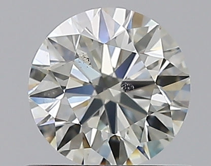 0.65CT ROUND SI1 L WH