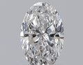 0.43CT OVAL SI1 D WH