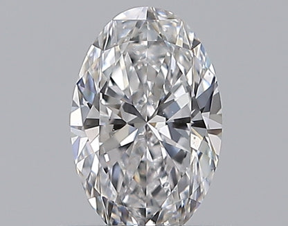 0.43CT OVAL SI1 D WH