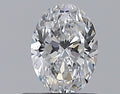 0.70CT OVAL SI1 D WH