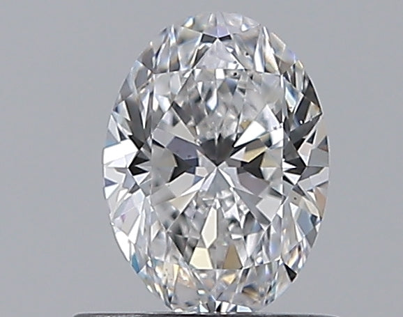 0.70CT OVAL SI1 D WH