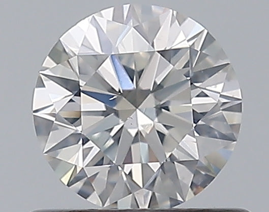 0.55CT ROUND SI2 G WH