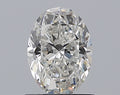 0.90CT OVAL SI1 F WH