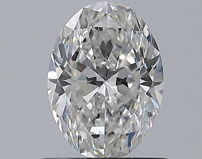 0.90CT OVAL SI2 F WH