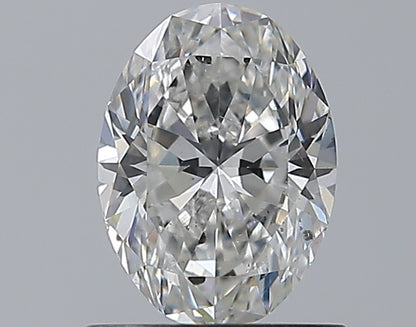 0.90CT OVAL SI2 F WH