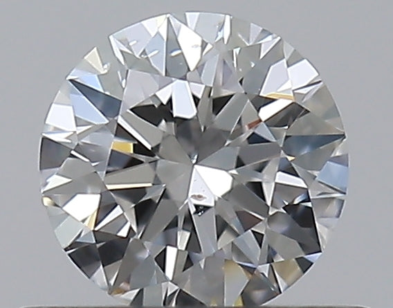 0.38CT ROUND SI1 F WH