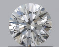 0.66CT ROUND VVS1 F WH