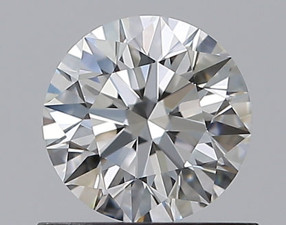 0.66CT ROUND VVS1 F WH