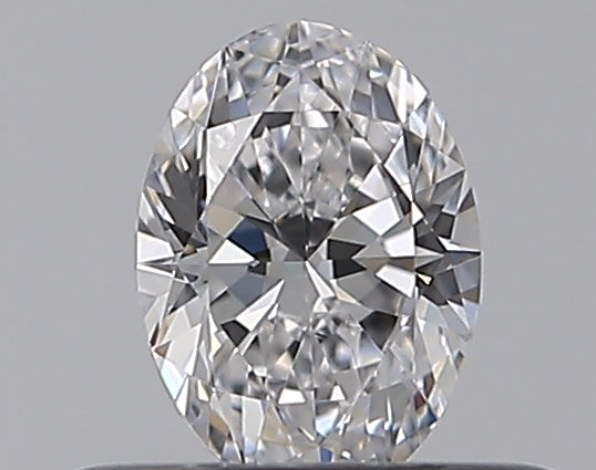 0.31CT OVAL VVS2 D WH