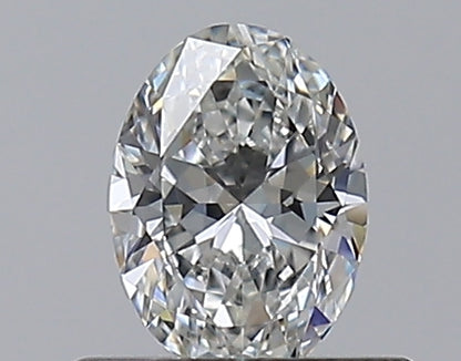 0.40CT OVAL SI1 F WH