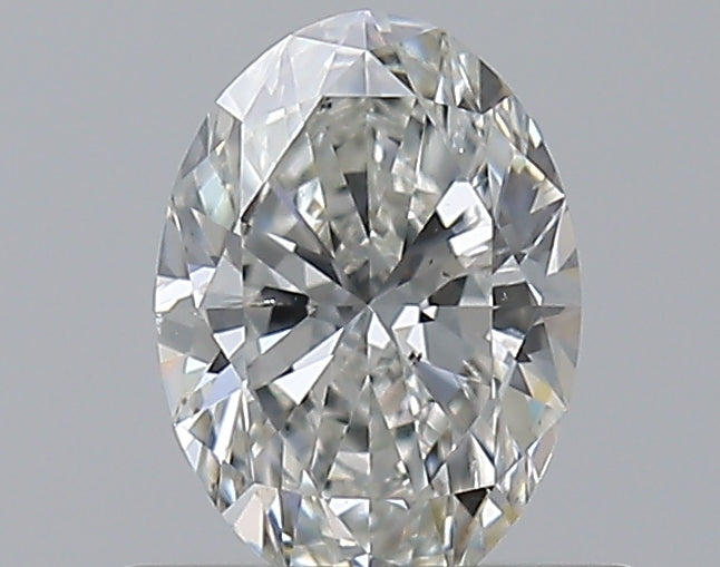 0.51CT OVAL SI1 G WH