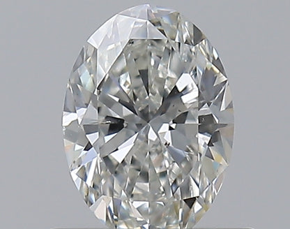 0.51CT OVAL SI1 G WH