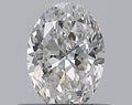 0.43CT OVAL SI1 F WH