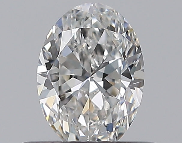 0.43CT OVAL SI1 F WH