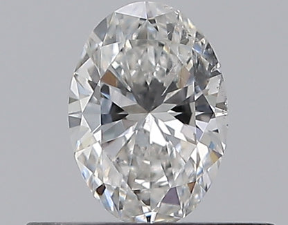 0.30CT OVAL SI2 F WH