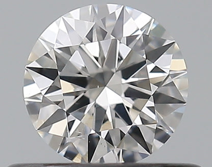 0.38CT ROUND SI1 F WH