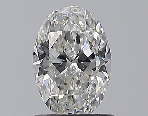 0.81CT OVAL SI1 F WH