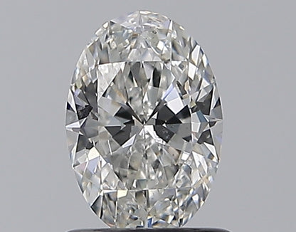 0.81CT OVAL SI1 F WH