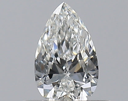 0.31CT PEAR VVS2 H WH
