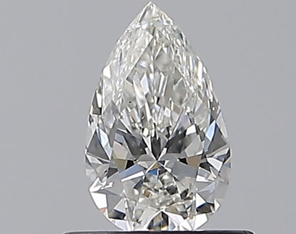 0.51CT PEAR SI1 G WH