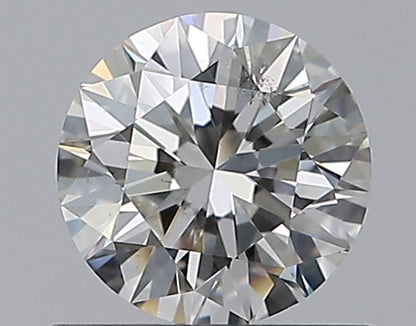 0.71CT ROUND SI1 G WH