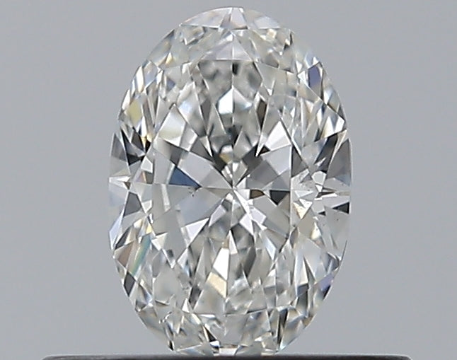 0.35CT OVAL SI1 F WH