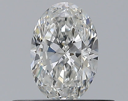 0.35CT OVAL SI1 F WH