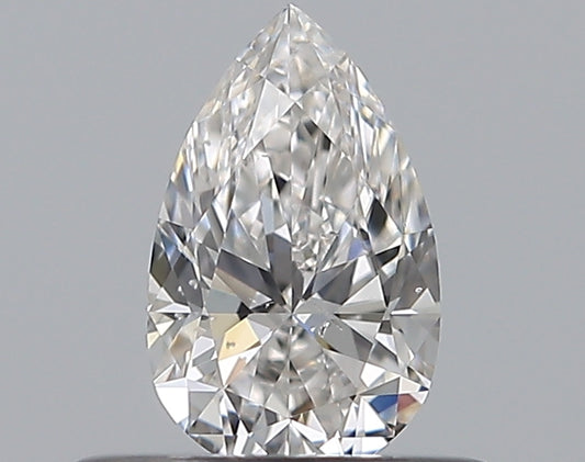 0.36CT PEAR SI2 F WH