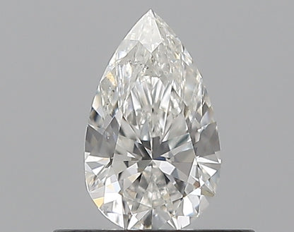 0.37CT PEAR SI2 G WH