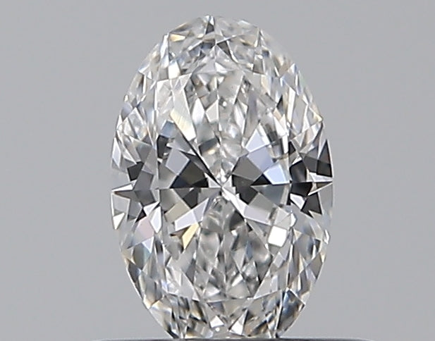 0.41CT OVAL SI1 D WH