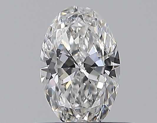 0.41CT OVAL SI1 D WH