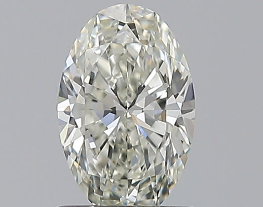 0.90CT OVAL VS2 J WH