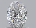 0.50CT OVAL SI1 D WH