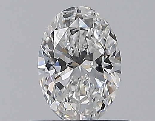 0.50CT OVAL SI2 E WH