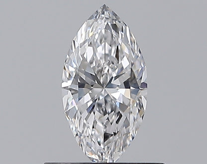 0.50CT MARQUISE VVS2 D WH