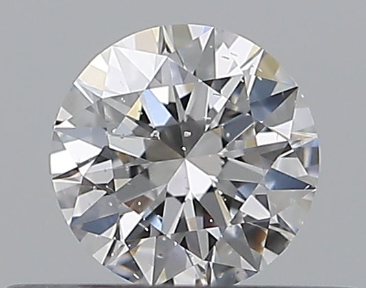 0.32CT ROUND SI2 D WH