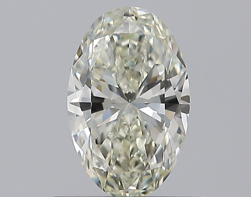 0.63CT OVAL VVS2 K WH