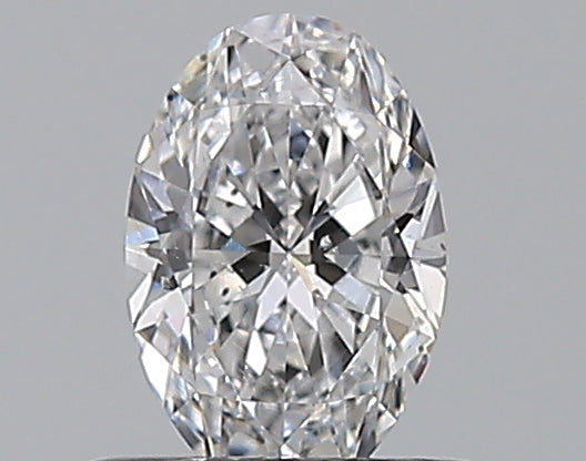0.51CT OVAL SI1 D WH