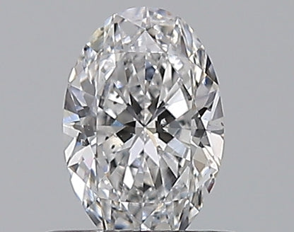 0.51CT OVAL SI1 D WH