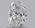 0.46CT OVAL SI1 D WH