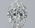 0.37CT OVAL VVS2 F WH