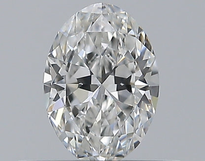 0.37CT OVAL VVS2 F WH